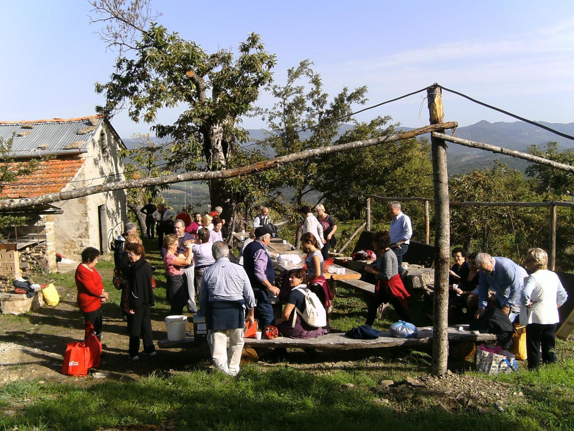 Agriturismo La Casina Villa Caprese Michelangelo Esterno foto